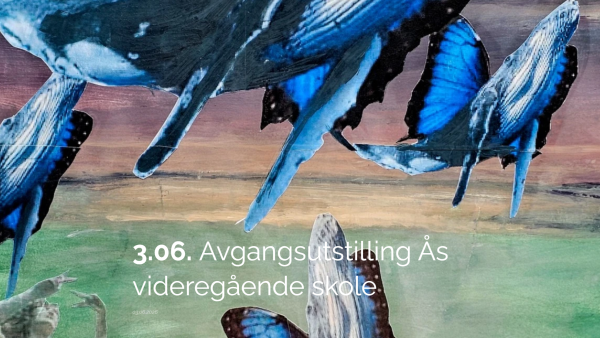 Lenke til artikkel: Elevutstilling i samarbeid med Ås kunstforening