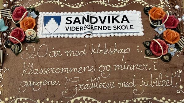 Lenke til artikkel: 20-års jubileum på Sandvika