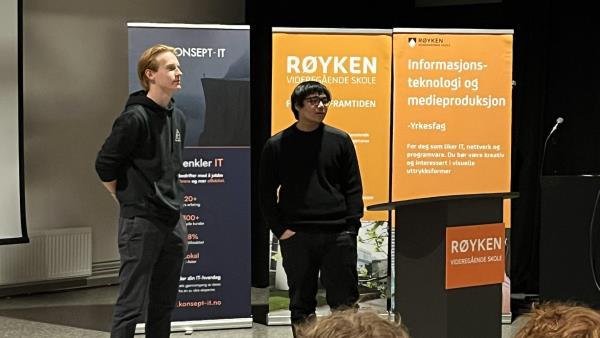 Lenke til artikkel: Gode råd på IT-messe i aulaen