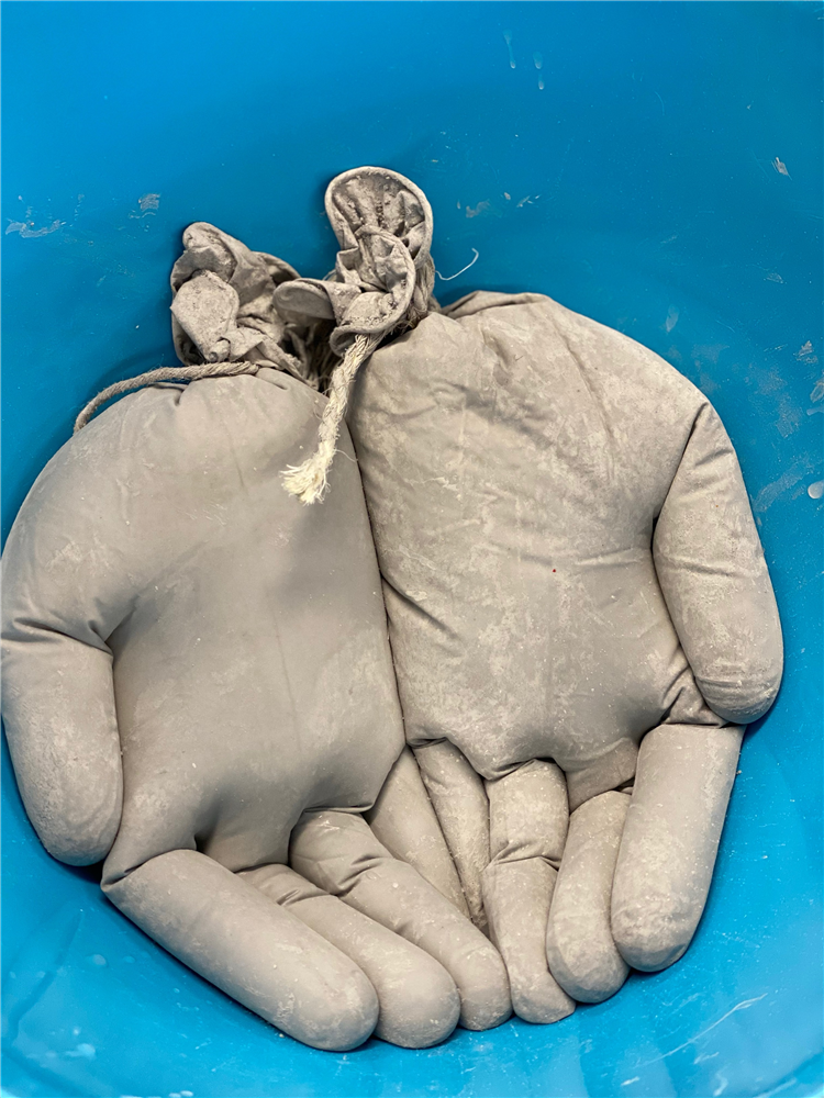 Bilde av ferdig støpt figur - Klikk for stort bilde