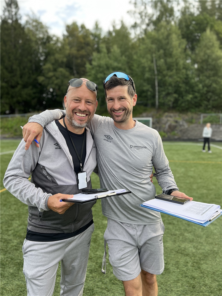 Bilde av lærere på idrettsfag - Klikk for stort bilde