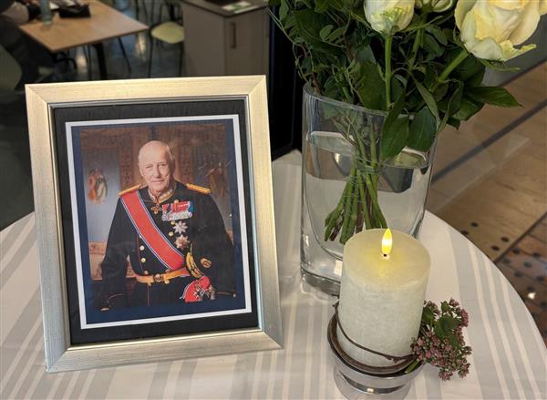 Lenke til artikkel: Kong Harald er død
